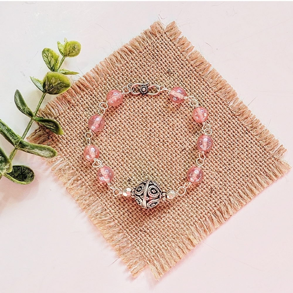 ARTISAN SILVER GEMSTONE BRACELET